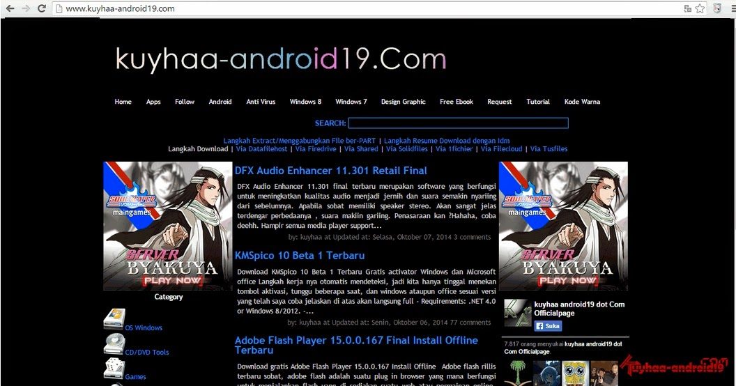 Template Blogspot kuyhaa-android19.com Gratis - kuyhAa