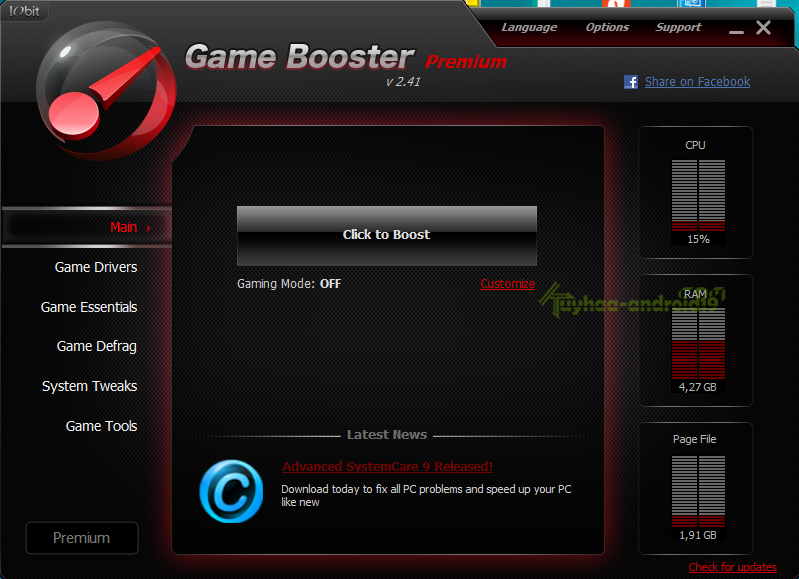 iObit Game Booster Premium 10.2.0.110 Final Terbaru Download 2023