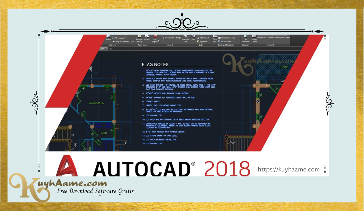 Autocad 2018 Kuyhaa Full Version With Crack Free Download [Terbaru]
