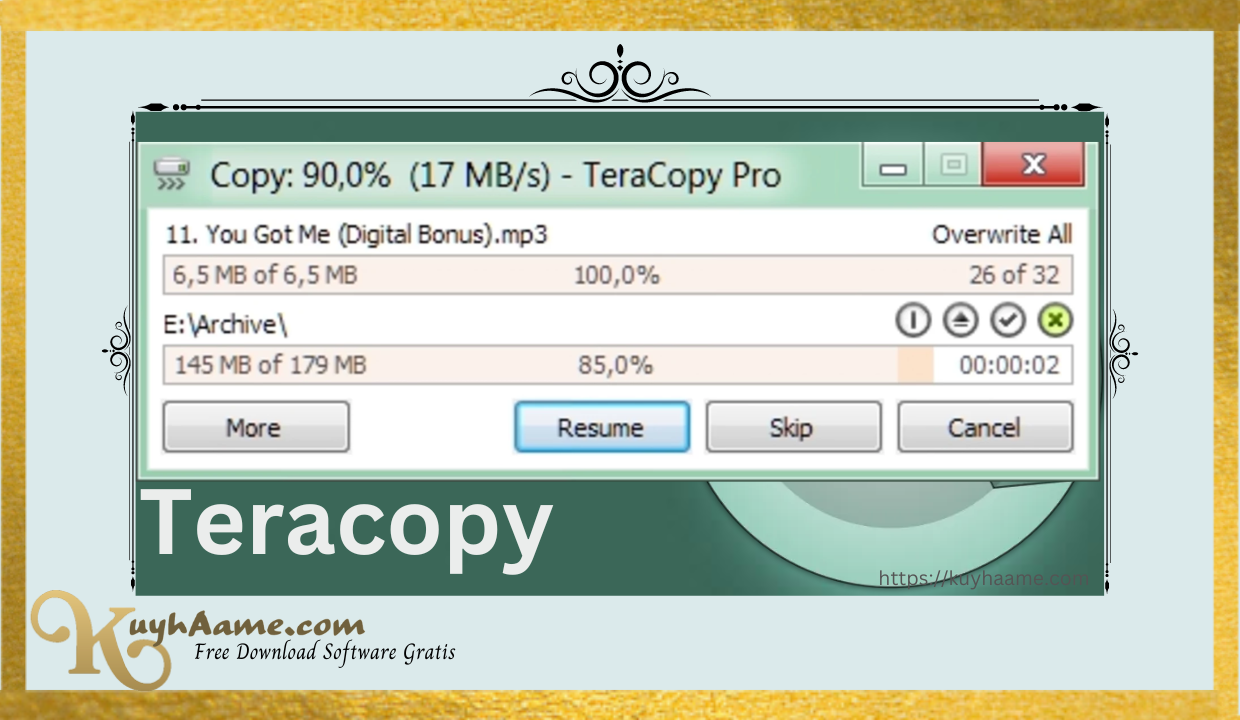 Download Teracopy Pro kuyhaa [Full Version Crack]