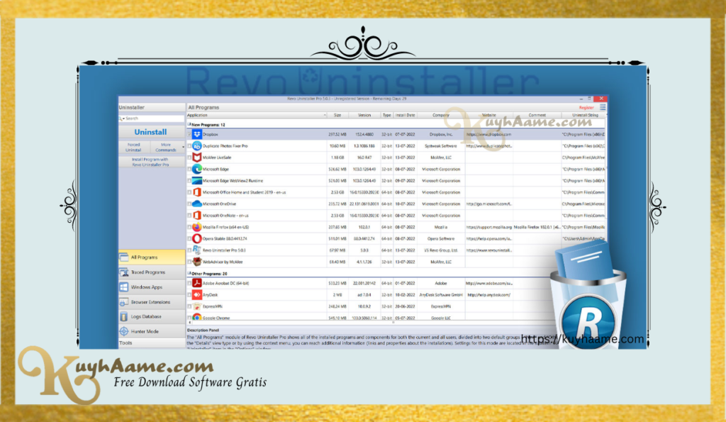 Revo uninstaller pro 5.2 2