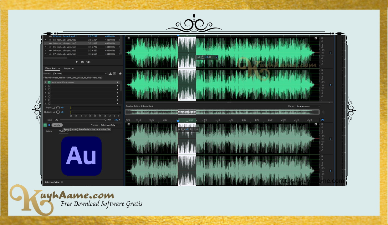 Kuyhaa Adobe Audition Crack Full Version Download (32-bit & 64-bit) 