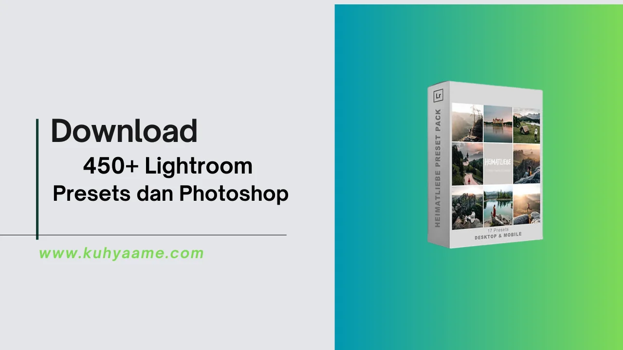 450+ Lightroom Presets dan Photoshop Download 2024