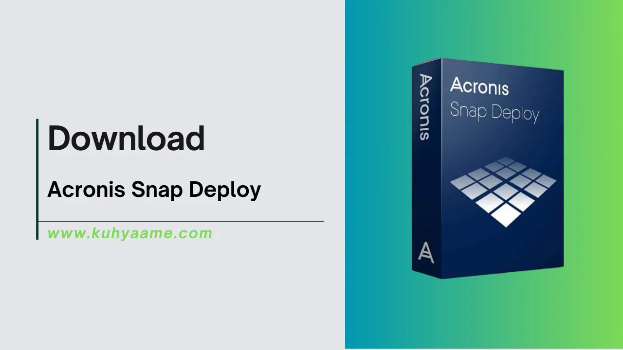 Acronis Snap Deploy Download 2024