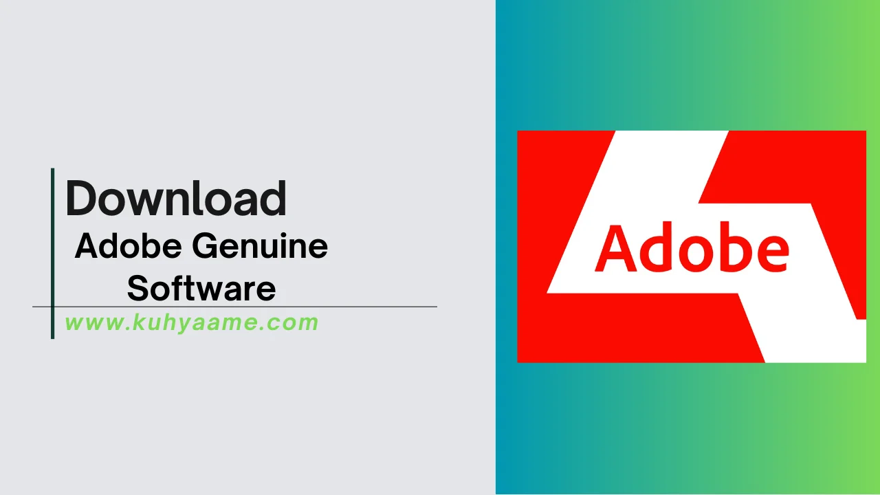 Adobe Genuine Software Download 2024