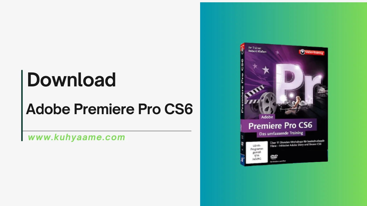 Adobe Premiere Pro CS6 Download