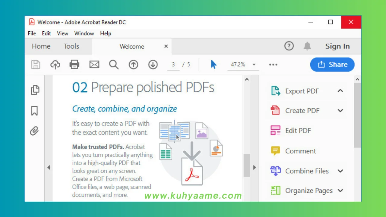 Adobe Reader DC Pro Latest Download 2024