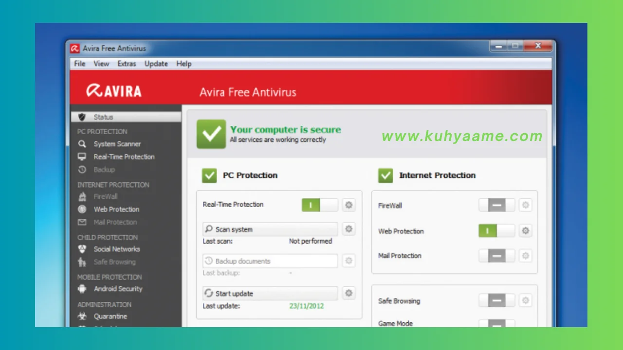 Avira AntiVirus Latest Download 2024 (1)