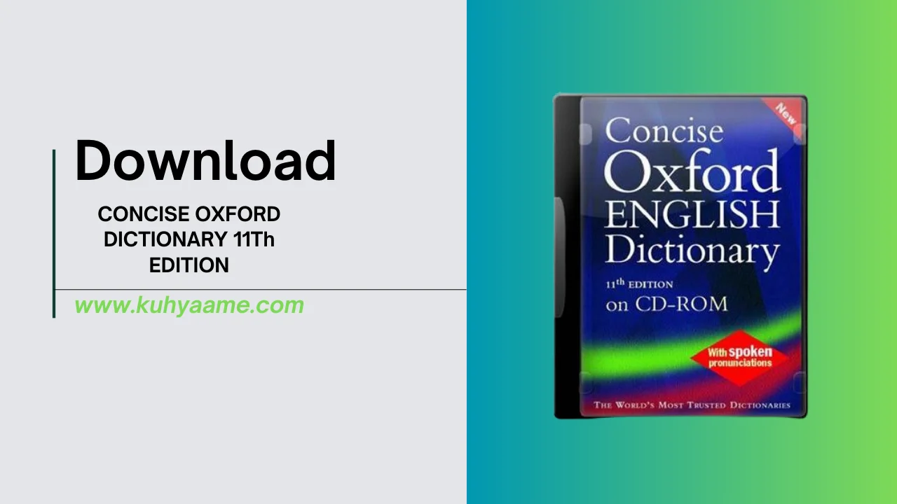 _CONCISE OXFORD DICTIONARY 11Th EDITION Download 2024