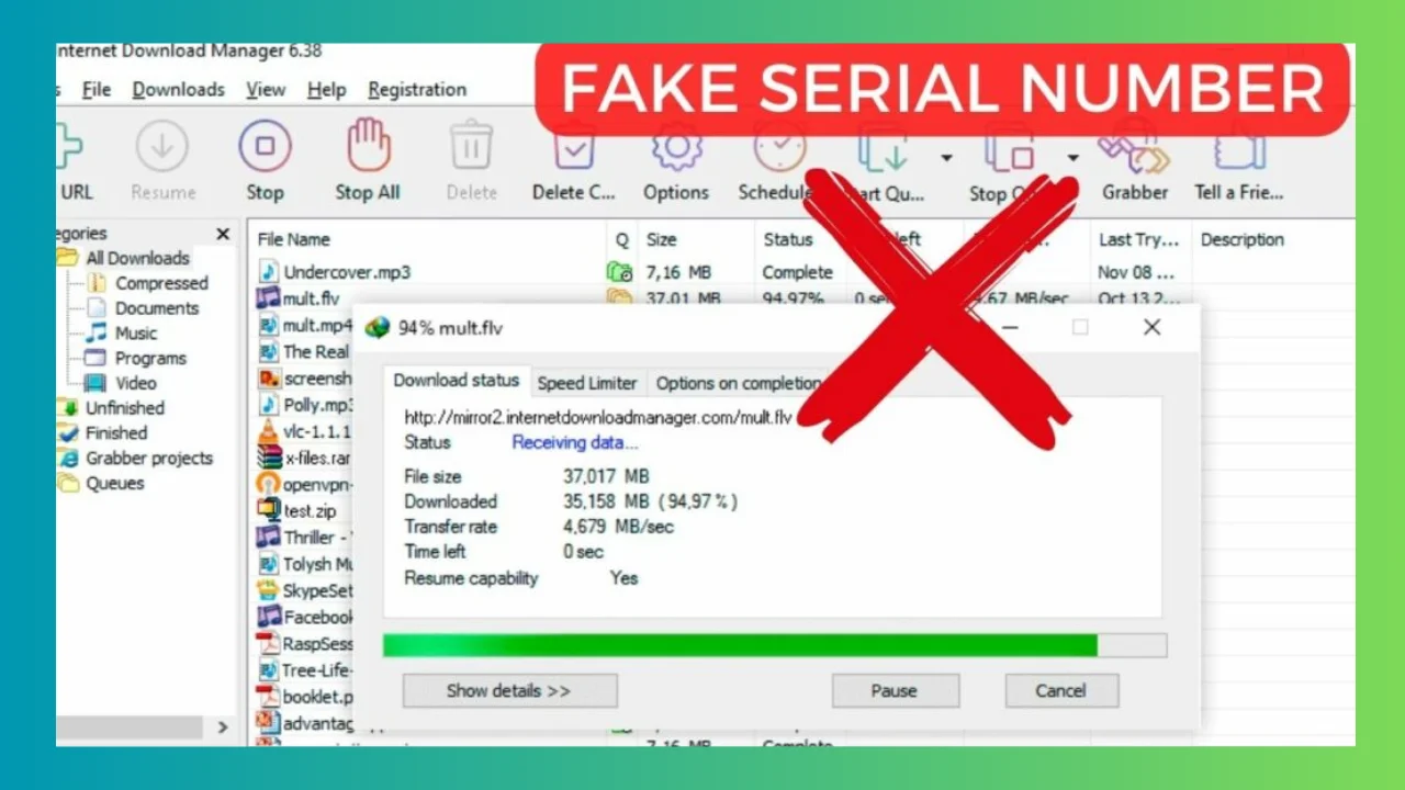 Cara Mengatasi Fake Serial Number Download 2024