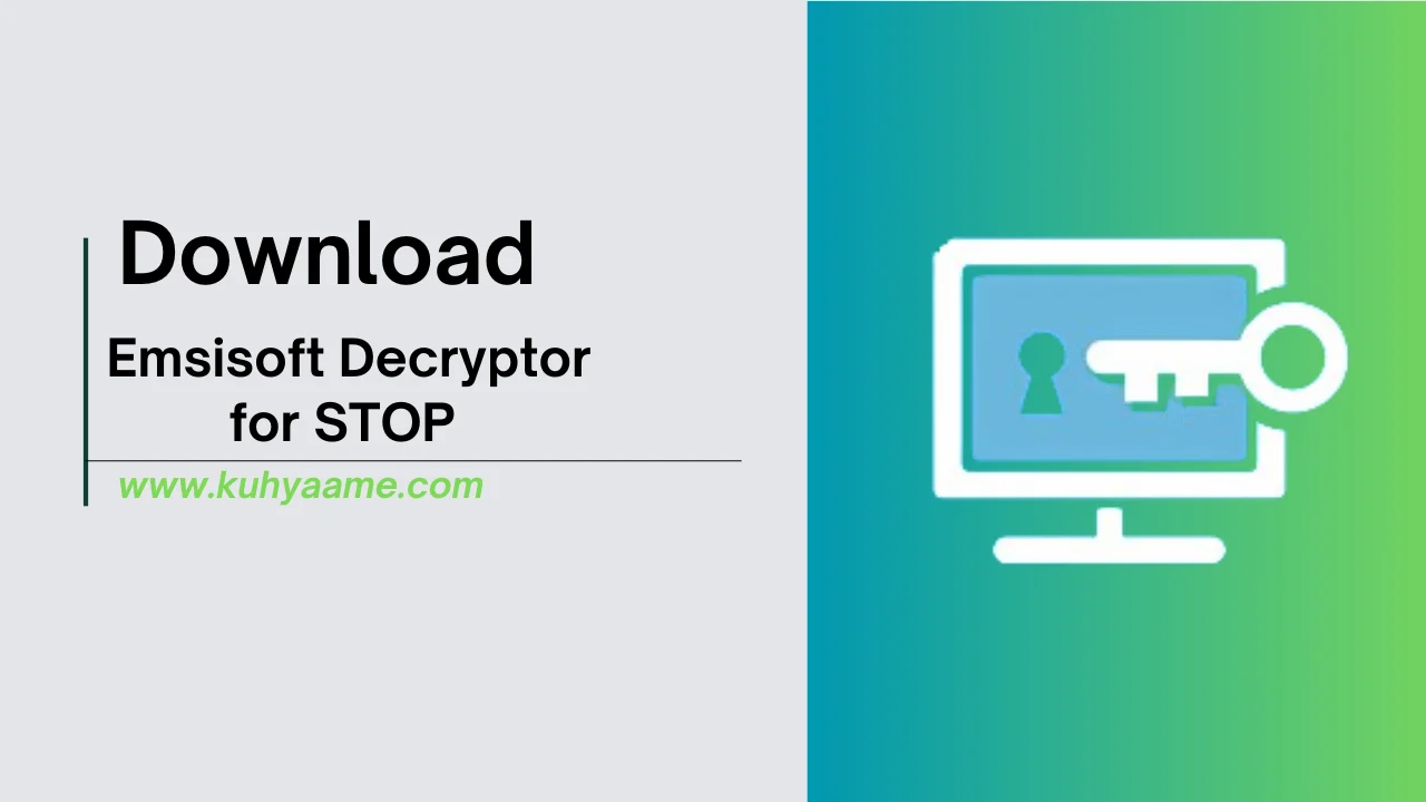 Emsisoft Decryptor for STOP download 2024