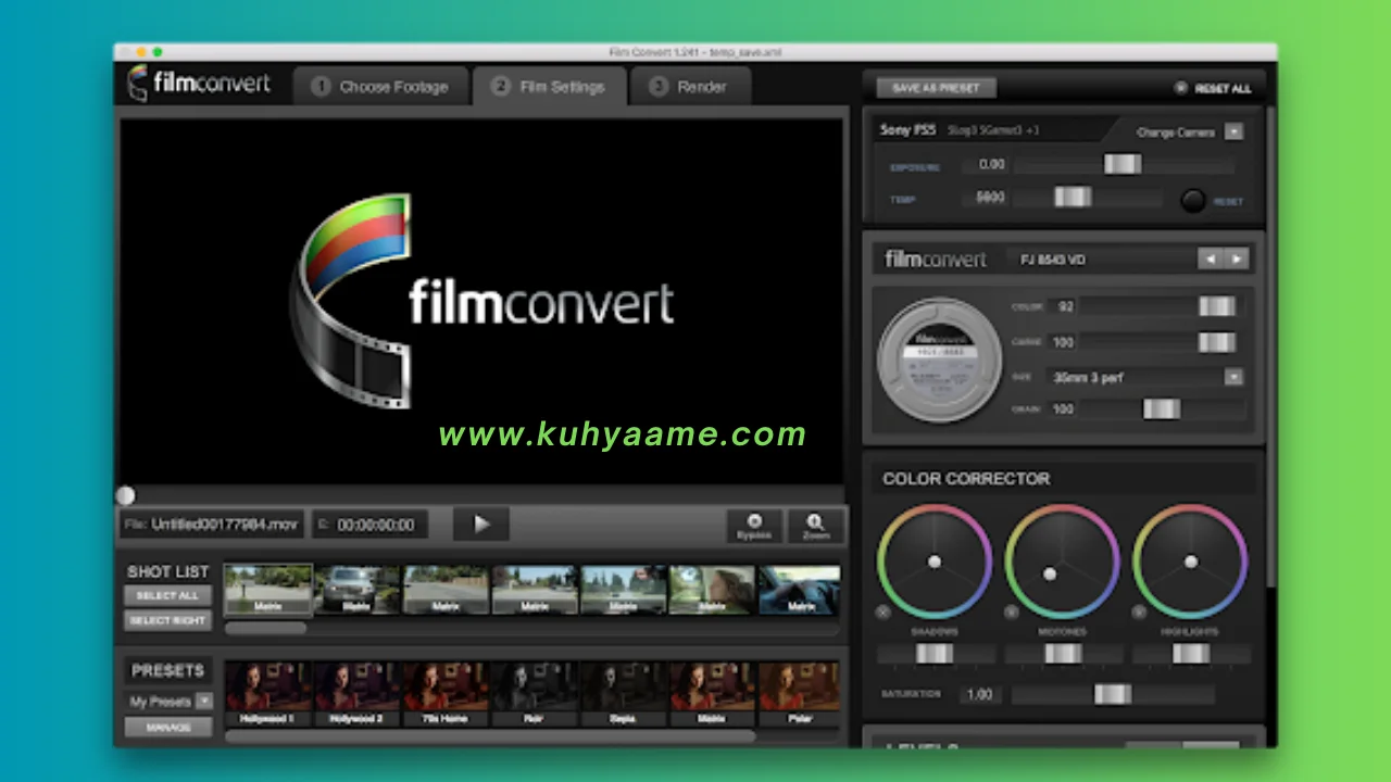 FilmConvert Pro latest download 2024