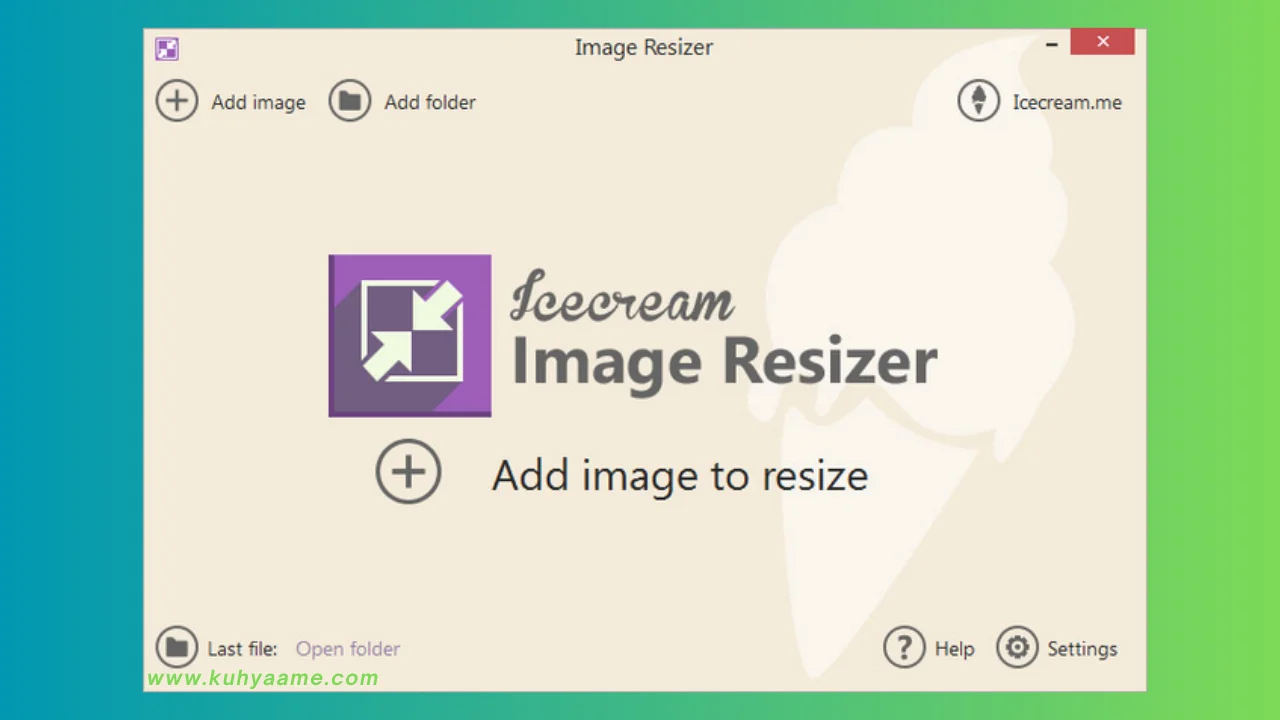 Icecream Image Resizer Pro