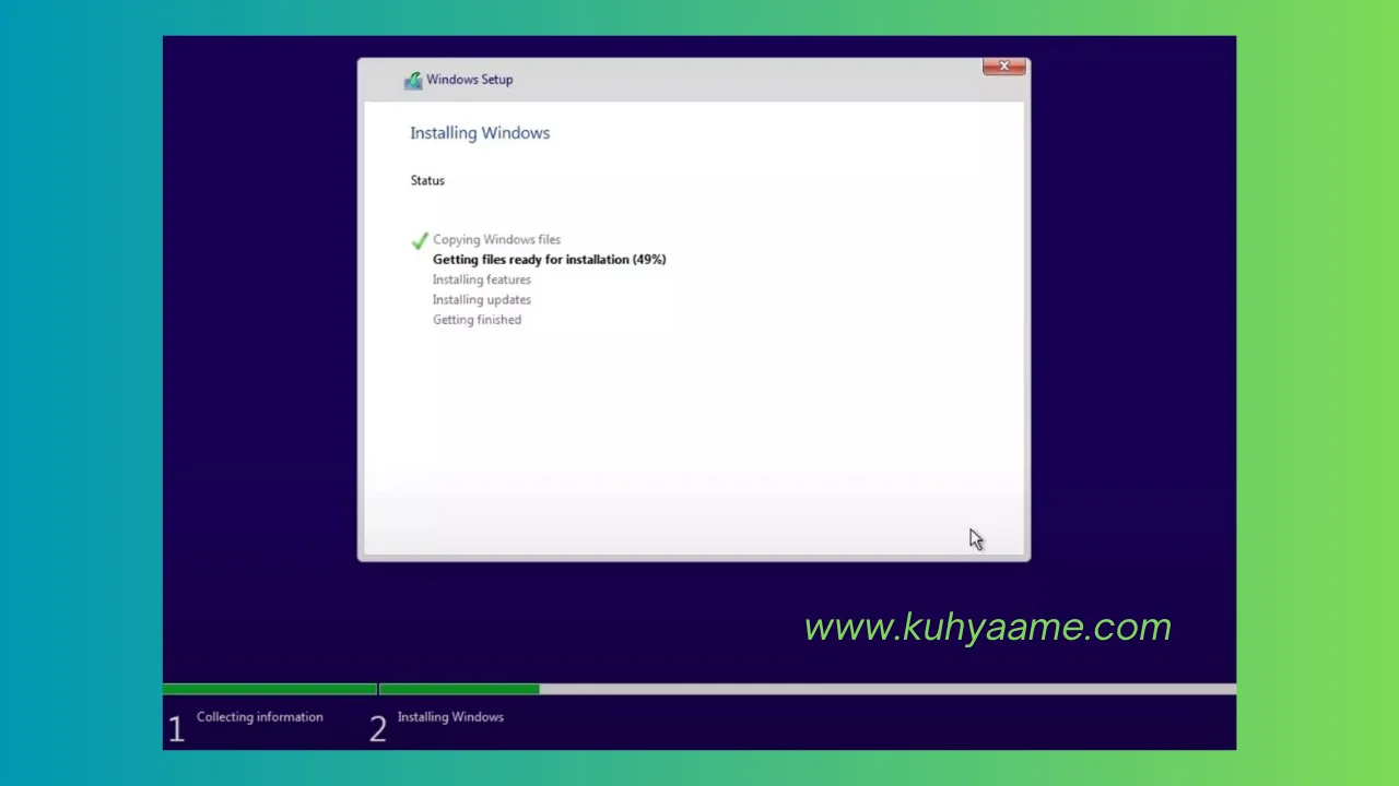 Install Windows 10 download