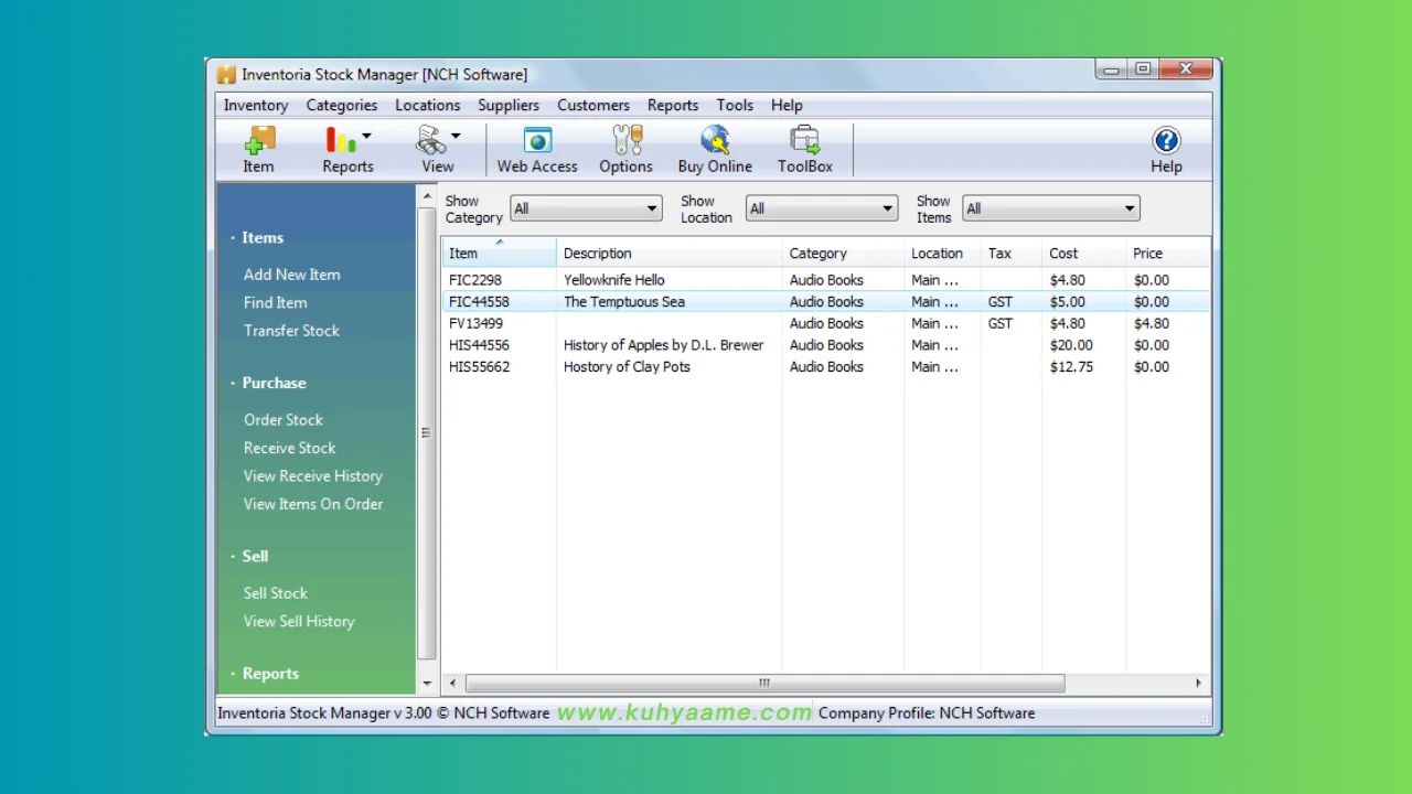 Inventoria Inventory Software Download