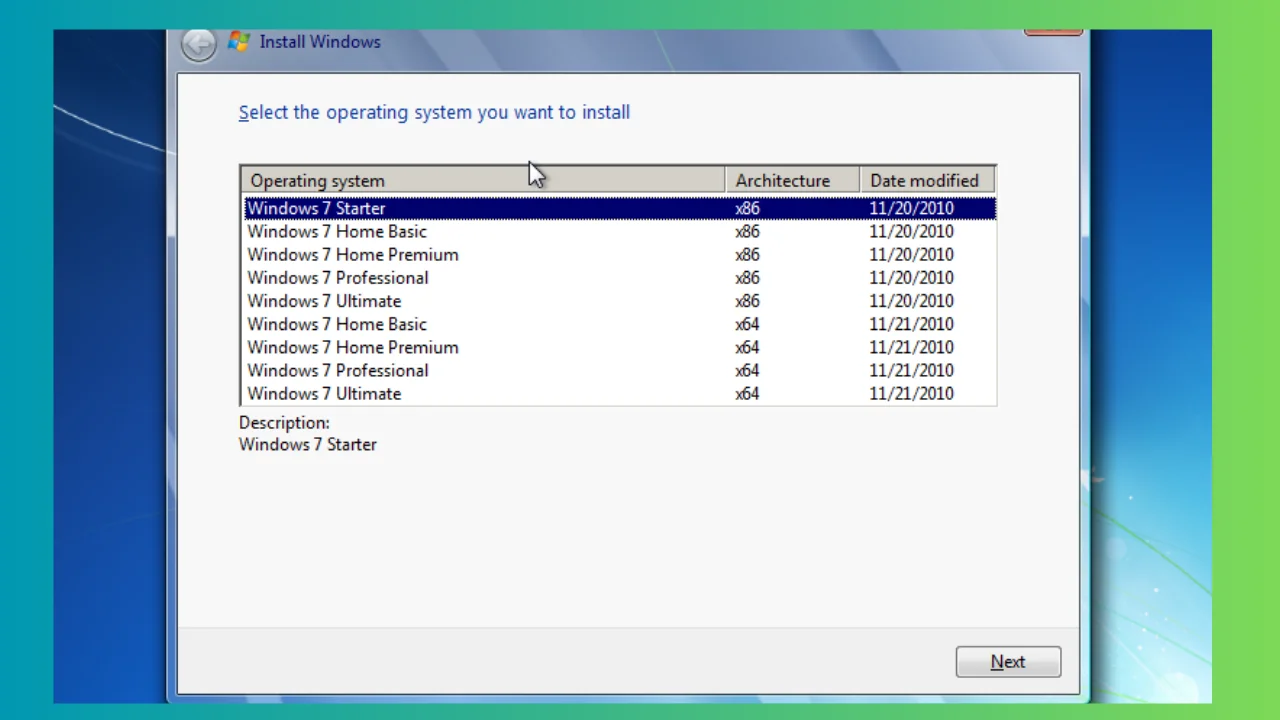 Koleksi Windows 7 All Version Download 2024