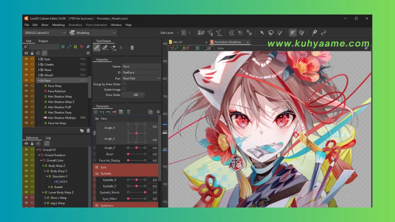 Live2D Cubism PRO Latest Download 2024