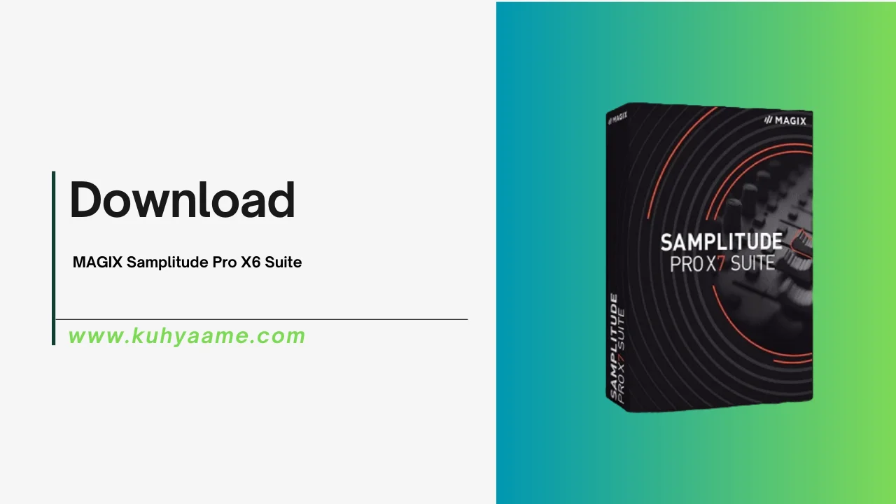 MAGIX Samplitude Pro X6 Suite Download 2024 (1)