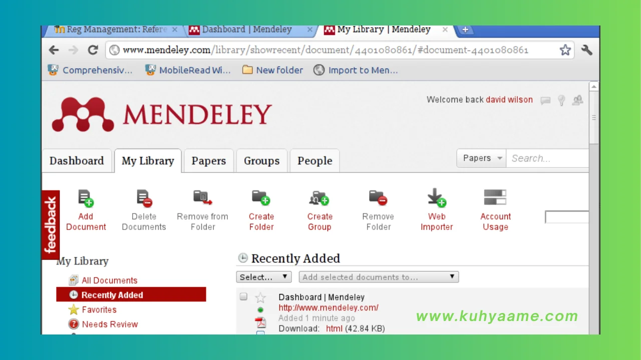 Mendeley Latest Download 2024
