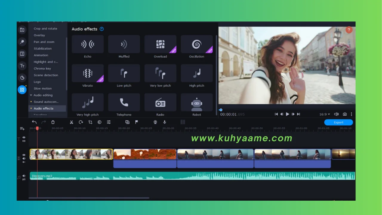 Movavi Video Editor Plus