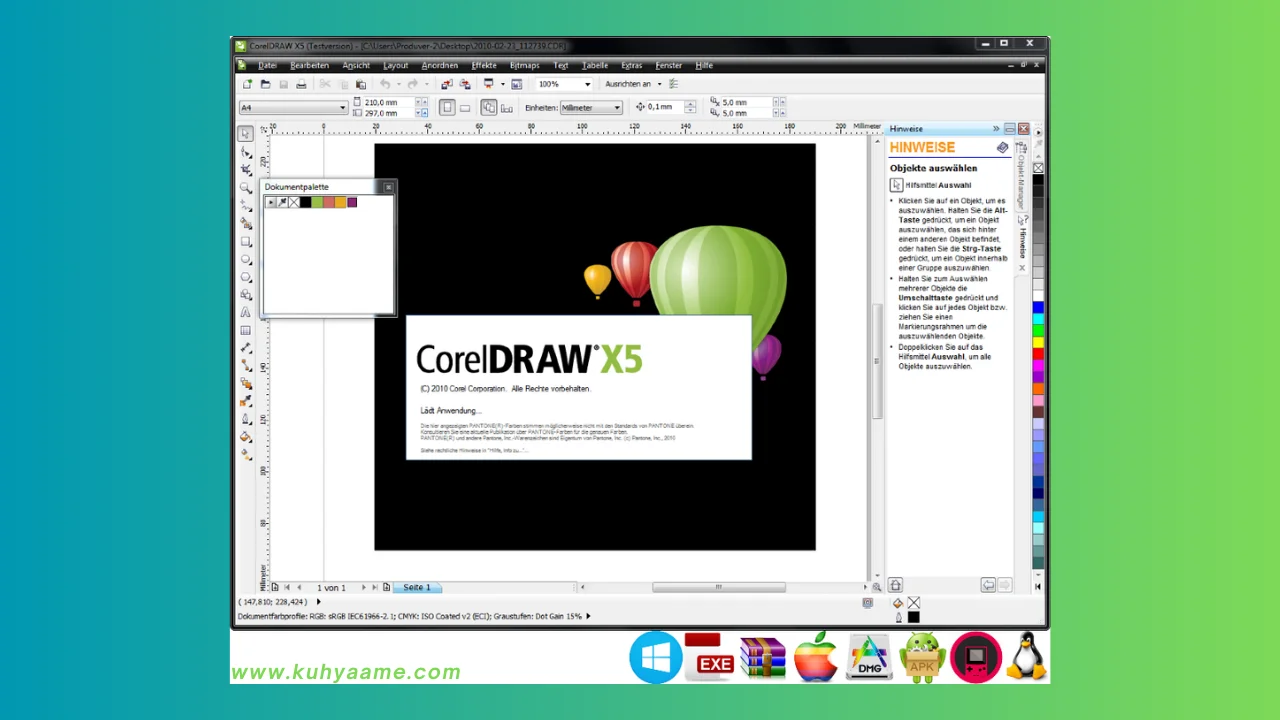Portable CorelDRAW Graphics Suite Download