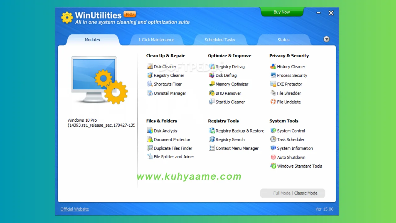 WinUtilities Professional 