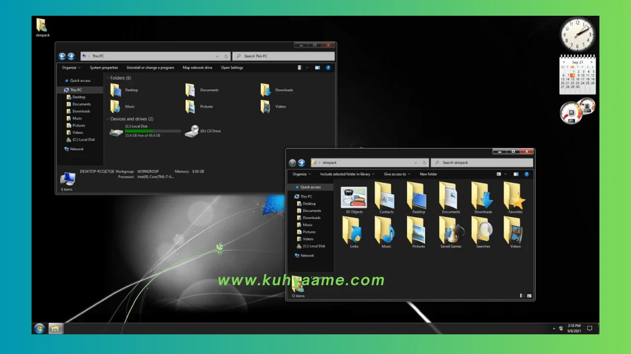 Windows 7 Dark Edition