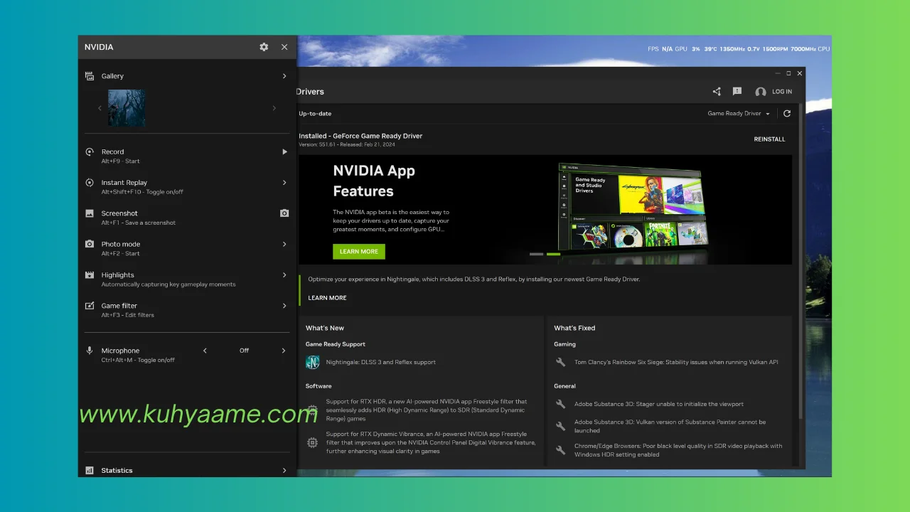 Windows 7 Nvidia Edition download 