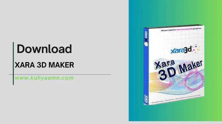 XARA 3D MAKER Crack Download 2024 _cleanup