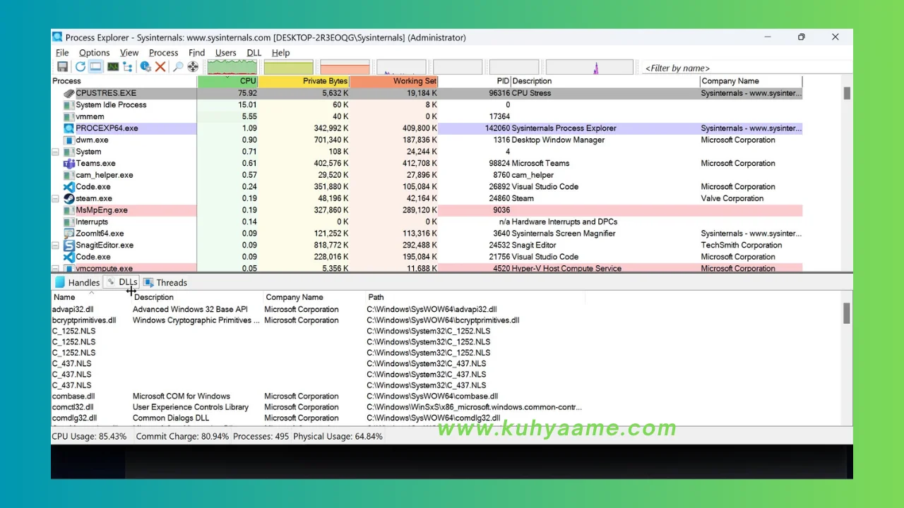 PROCESS EXPLORER   