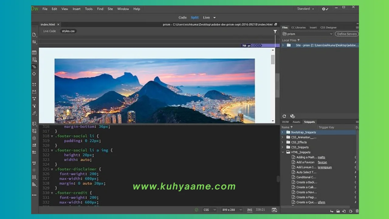 Adobe Dreamweaver  