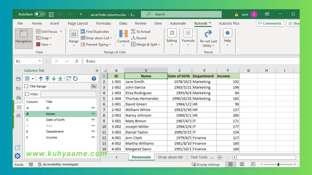 Kutools for Excel Latest Download 2024