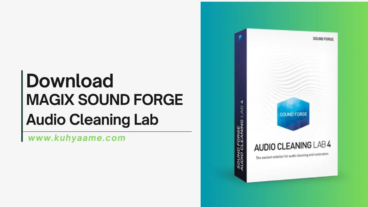 MAGIX SOUND FORGE Audio Cleaning Lab