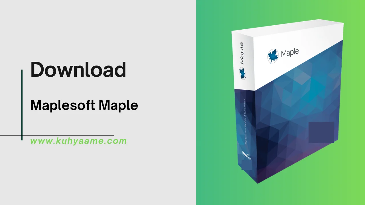 Maplesoft Maple Download 2024