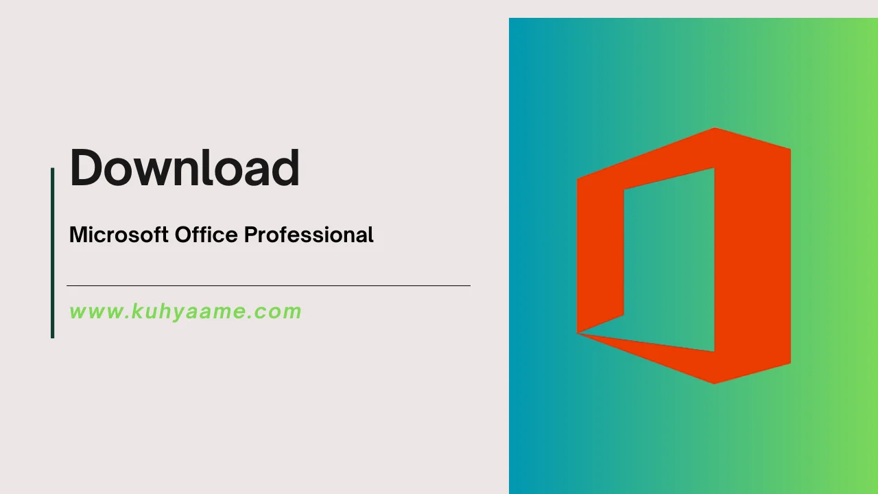 Microsoft Office Professional Download 2024