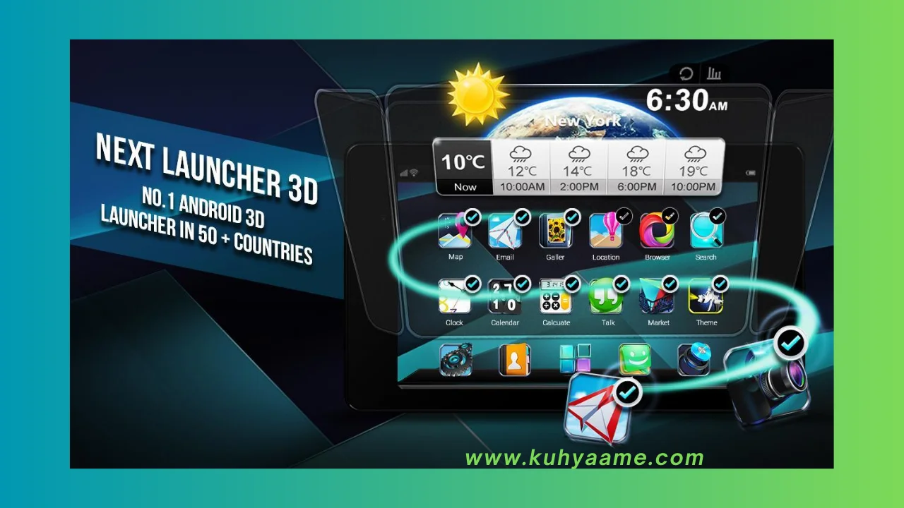 Next Launcher 3D Shell