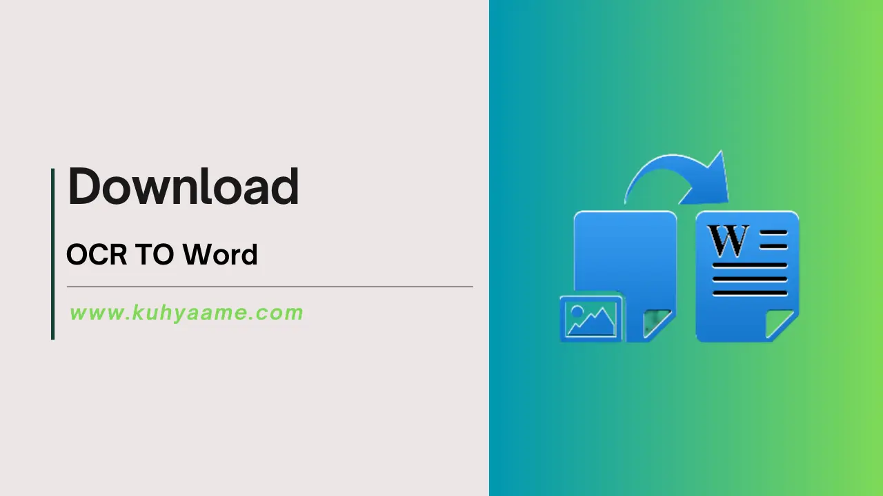 OCR TO Word Download 2024