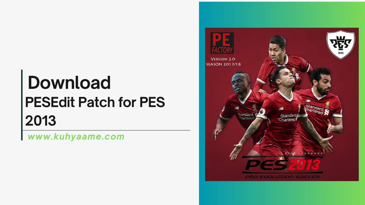 PESEdit Patch for PES 2013