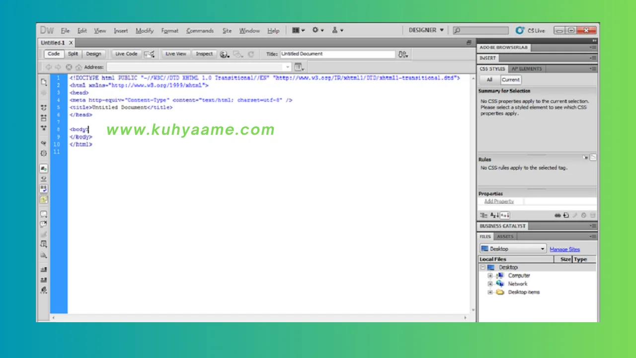 Portable Adobe Dreamweaver CC Latast Download