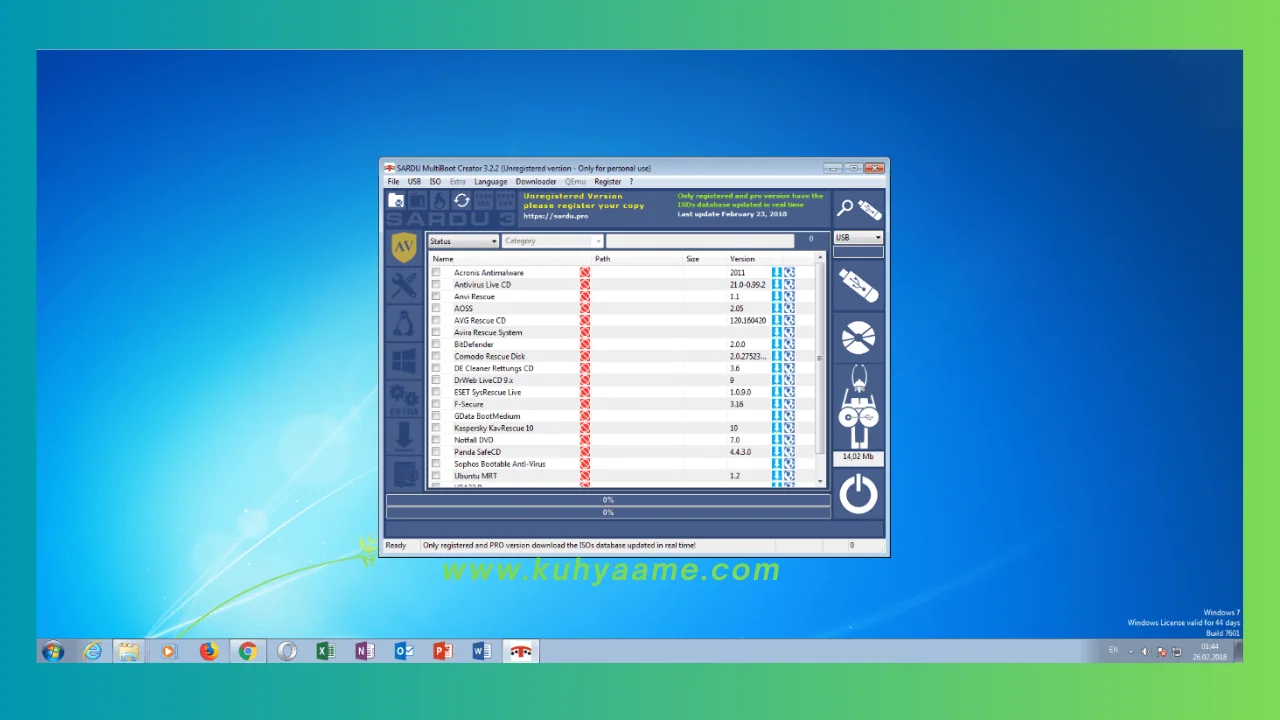 USB bootable Flashdisk