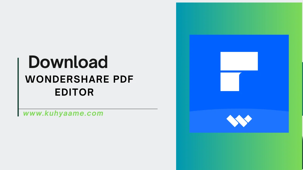 WONDERSHARE PDF EDITOR