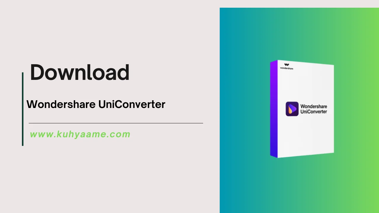 Wondershare UniConverter Download 2024