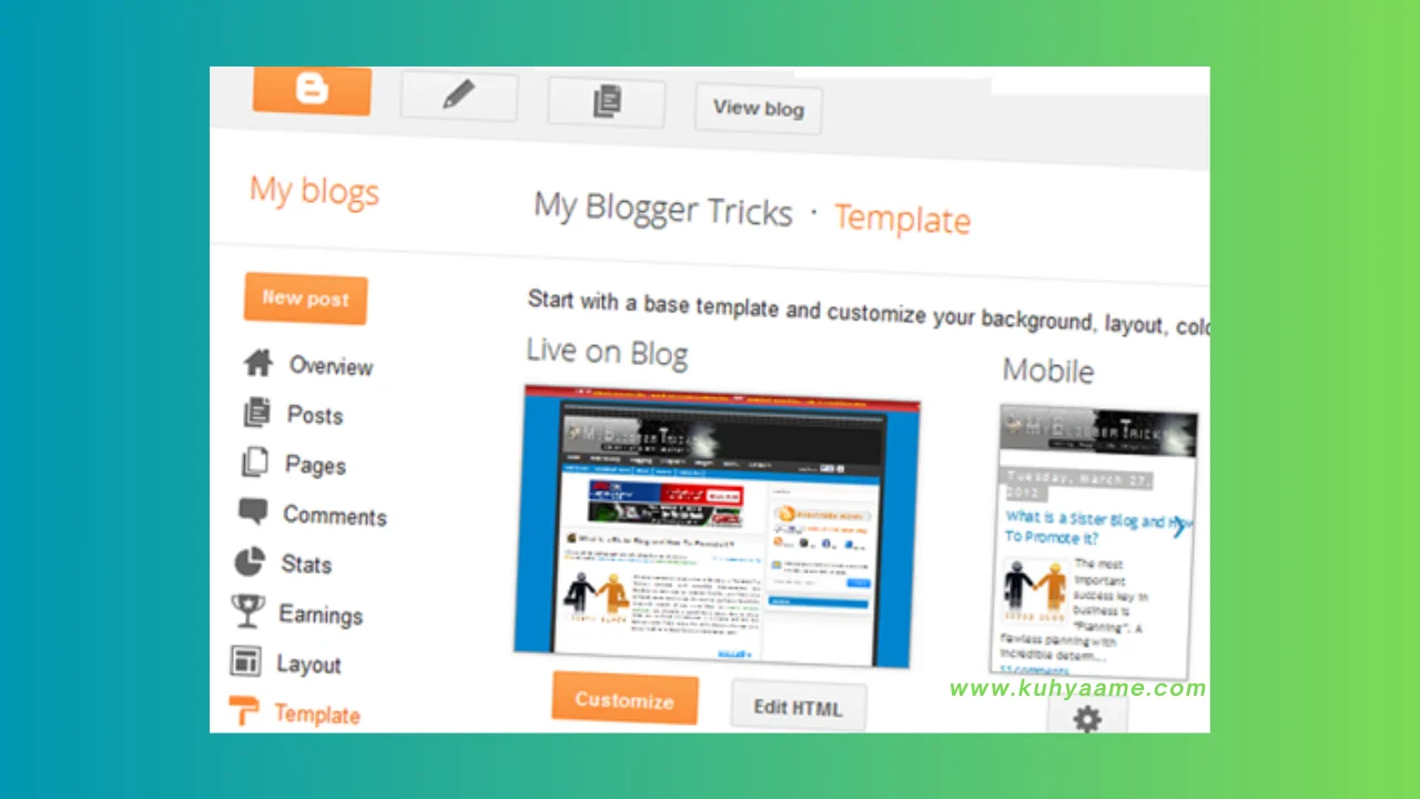 Template Blogspot Download 