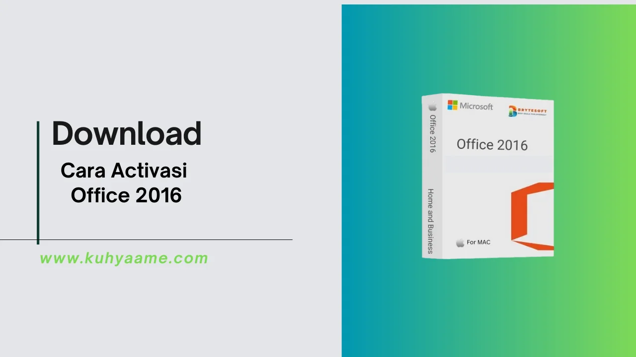 Cara Activasi Office 2016 Download 2024